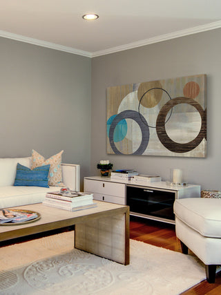 "Cosmic Orbit I" Print on Canvas by Julie Joy
