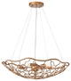 Sophia 6-Light Chandelier Shiny Bronze