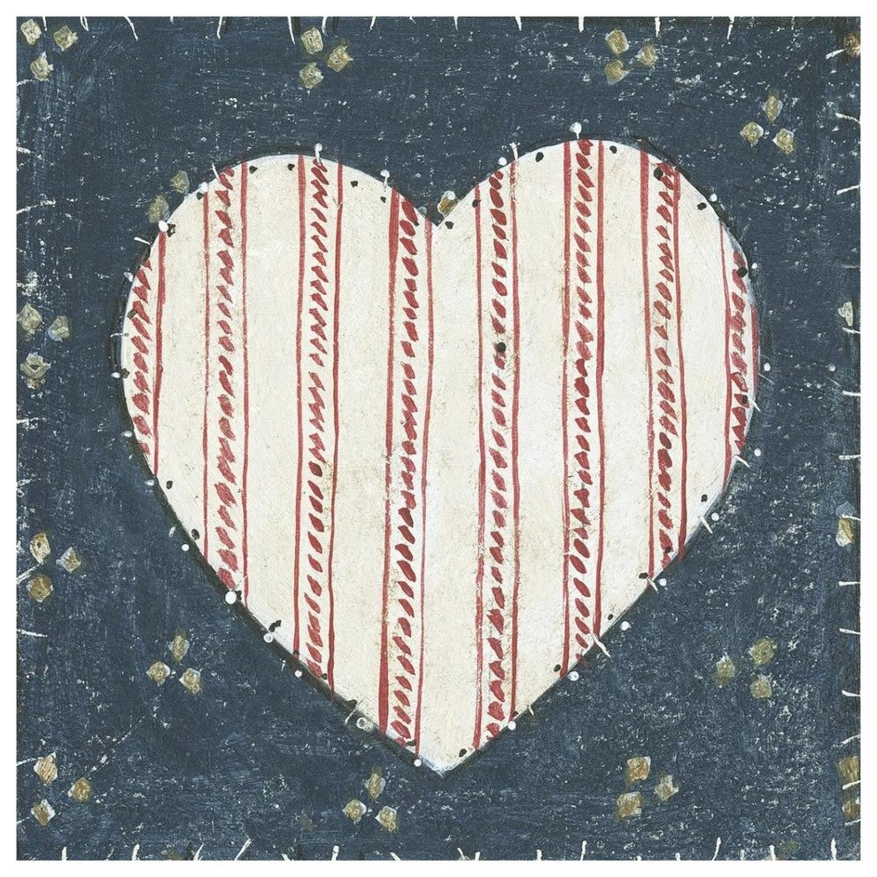 "Americana Quilt I" Digital Paper Print by David Carter Brown, 38"x38"