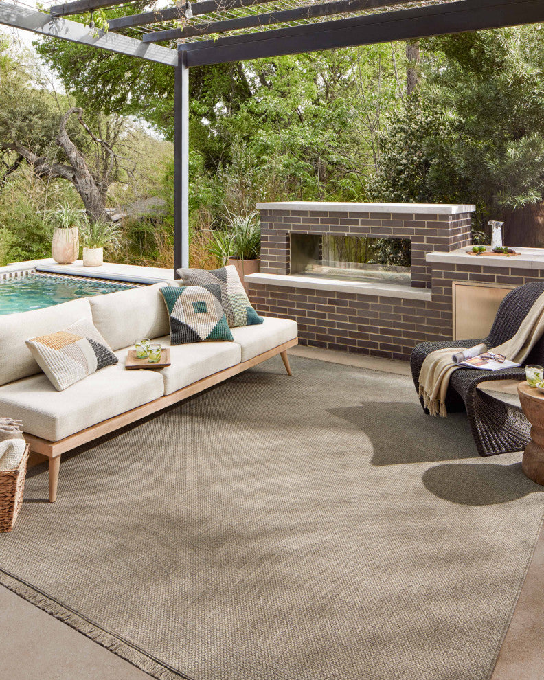 Loloi II In / Out Dawn Natural 8'-10" x 12'-2" Area Rug