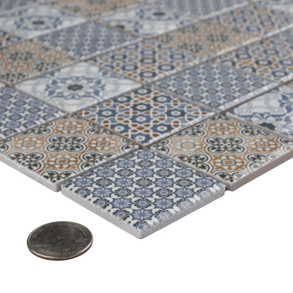 Classico 2" Porcelain Floor and Wall Tile, Sample
