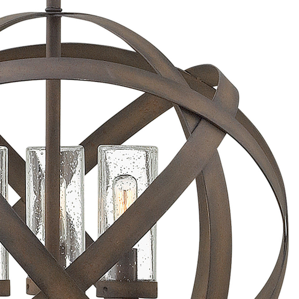 Hinkley Carson Large Orb, Vintage Iron