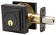 Mid Century Single Cylinder Deadbolt, Tuscan Bronze