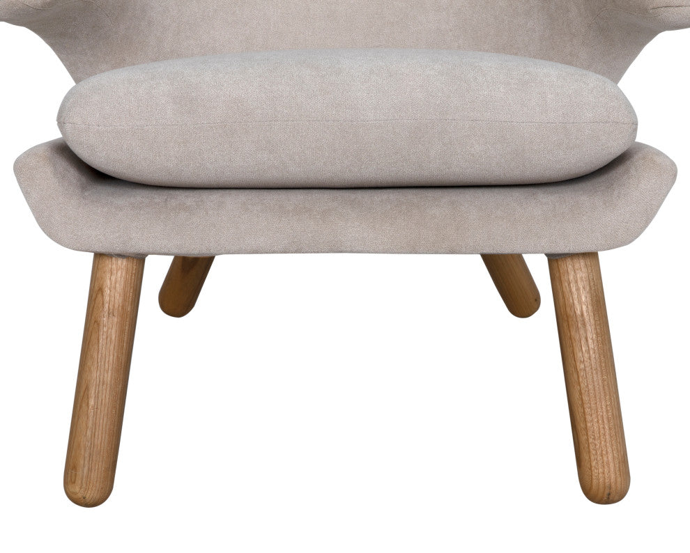 Valerie Chair With Wheat Fabric