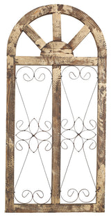 Venice Farmhouse Wall Window, 20"x42", White