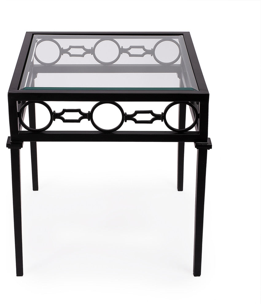 Southport Iron Outdoor End Table