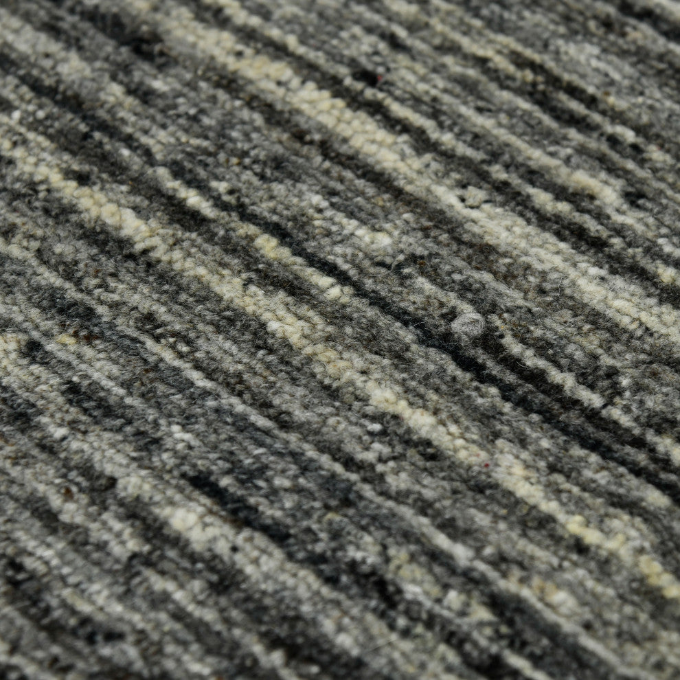 Heaven Lumia Area Rug, Gray, 9' x 12', Striped