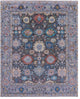 Hand Knotted Turkish Oushak Wool Rug 8' 3" X 10' 0" - Q15726
