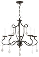 Callisto 5-Light Chandelier, English Bronze