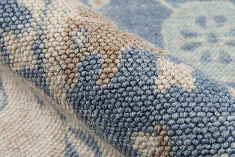 Anatolia ANA-7 Machine Made Light Blue Area Rug 7'9"x9'10"