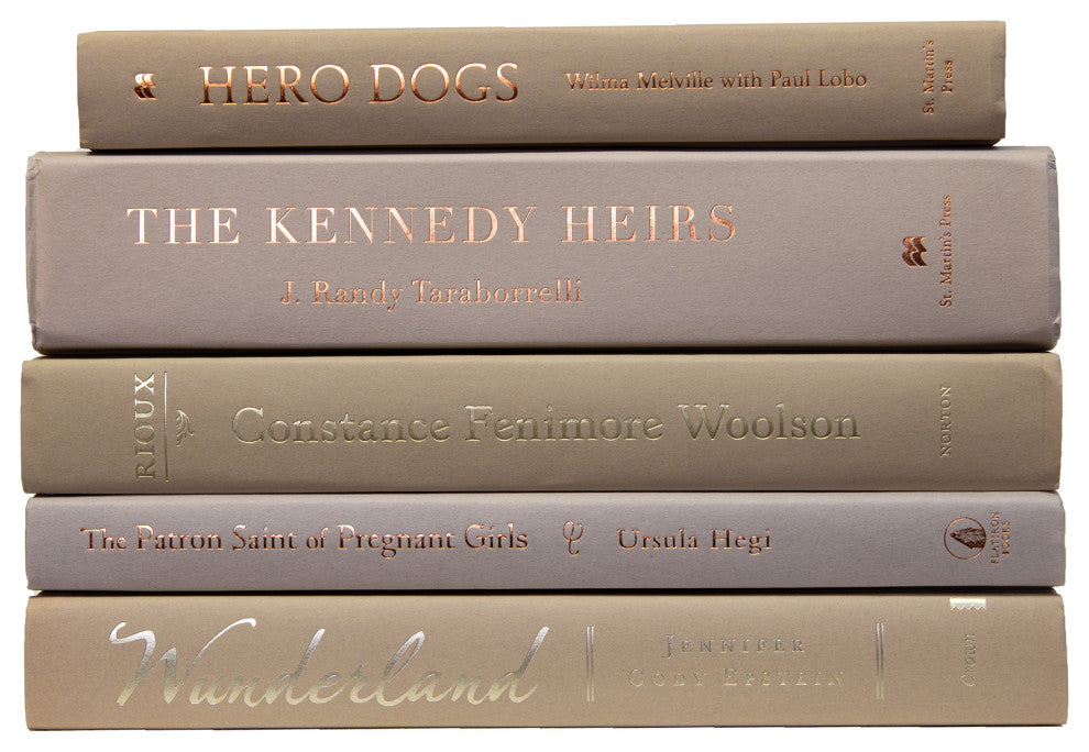 Decorative Books - Driftwood Book Stack