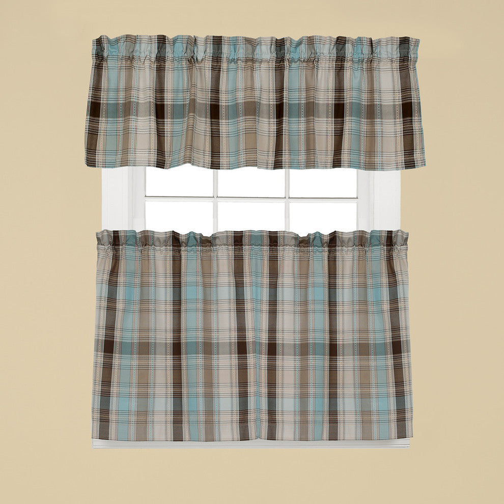 Saturday Knight Cooper 58x13 Valance, Blue