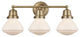 Innovations 623-3W-BB-G321 Olean 3 Light 23" Bath Vanity Light, Brushed Brass