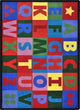 Kid Essentials Rug, Oversize Alphabet, Multicolored, 7'8"x10'9"