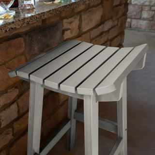 Summit Square Bar Height Stool, Harbor Gray