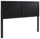Robbie King Wood Headboard Black