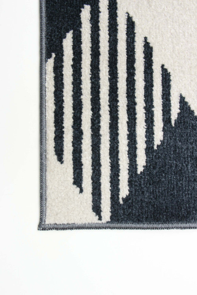 Aqua Kors Area Rug, Blue, 8'x10'