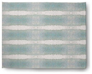 Geometric Stretch Print Soft Chenille Area Rug, Light Gray, 8'x10'