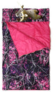 Muddy Girl Slumber Bag With Deer Pillow