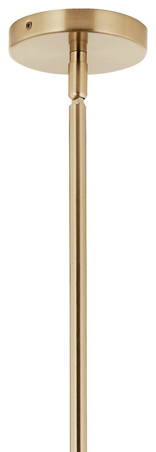 Silvarious Linear Convertible Chandelier, Champagne Bronze Clear, 12 Light