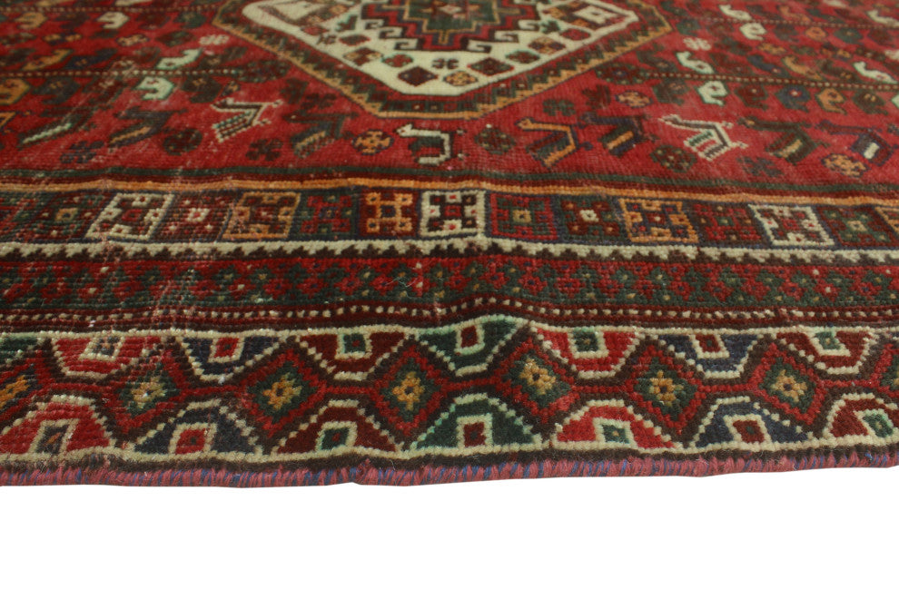 Semi-Antique Nizaam Red Rug