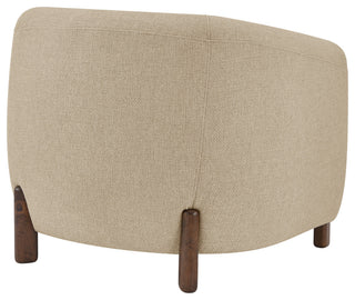 Ruth Accent Arm Chair, Barley Beige, Fabric
