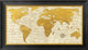 "Geo I" Framed Canvas Giclee by Joannoo, 28x16"