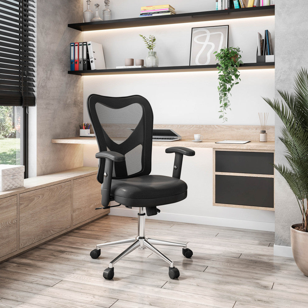 Techni Mobili High-Back Mesh Task Chair