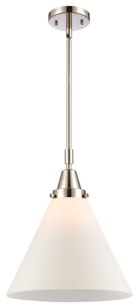 Innovations Lighting 447-1S-PN-G41-L Cone 1 Light 12" Mini Pendant