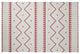 Mudcloth Spring Chenille Rug, Ligonberry Red, 2'x3'