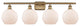 Innovations Lighting 516-4W-BB-G121-8 Athens 4 Light 36" Bath Vanity Light