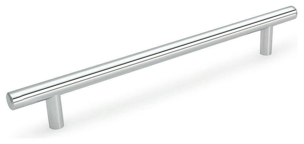 Cosmas 305-224CH Polished Chrome 8-7/8"� CTC (224mm) Euro Bar Pull [5-PACK]