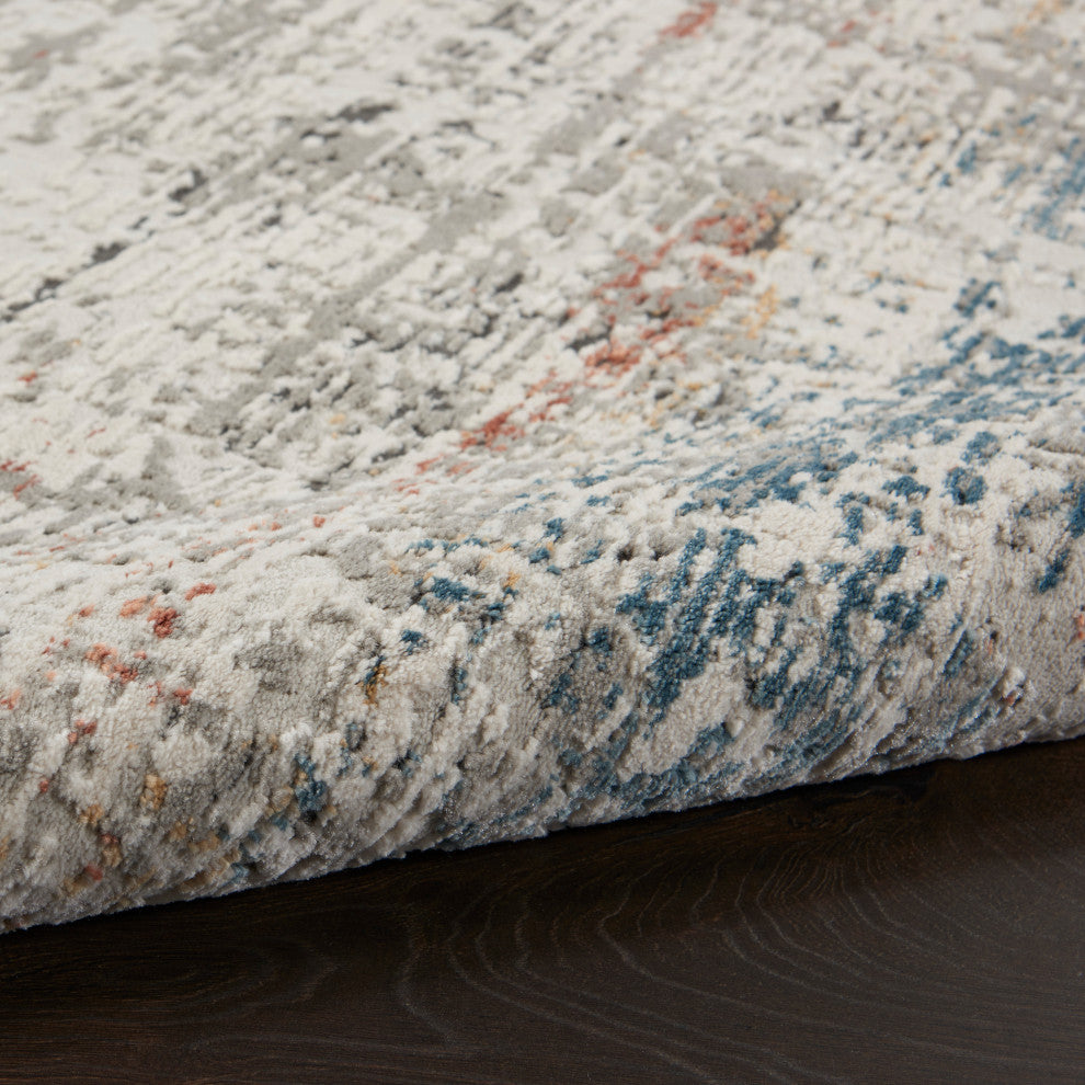 Nourison Home 5'3"xRound Rustic Textures Area Rug