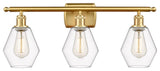 Innovations Cindyrella LED Bath Vanity Light 516-3W-SG-G652-6-LED, Satin Gold