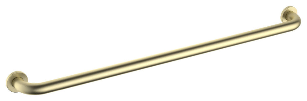 36" Stainless Steel Bathroom Safety Grab Bar, Brushed Gold