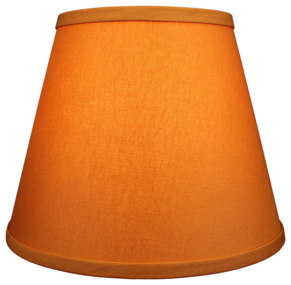 Fenchel Shades 6"x10"x8" Spider Attachment Empire Lamp Shade, Linen Cedar