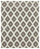 Rug N Carpet - Handmade Wool 7' 11'' x 9' 10'' Geometric Dhurrie Kilim Rug
