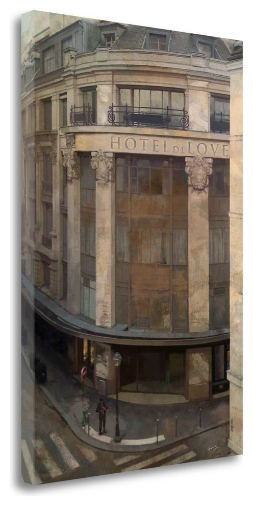 "Hotel De Love" By Eric Yang, Giclee Print on Gallery Wrap Canvas, Ready to Hang