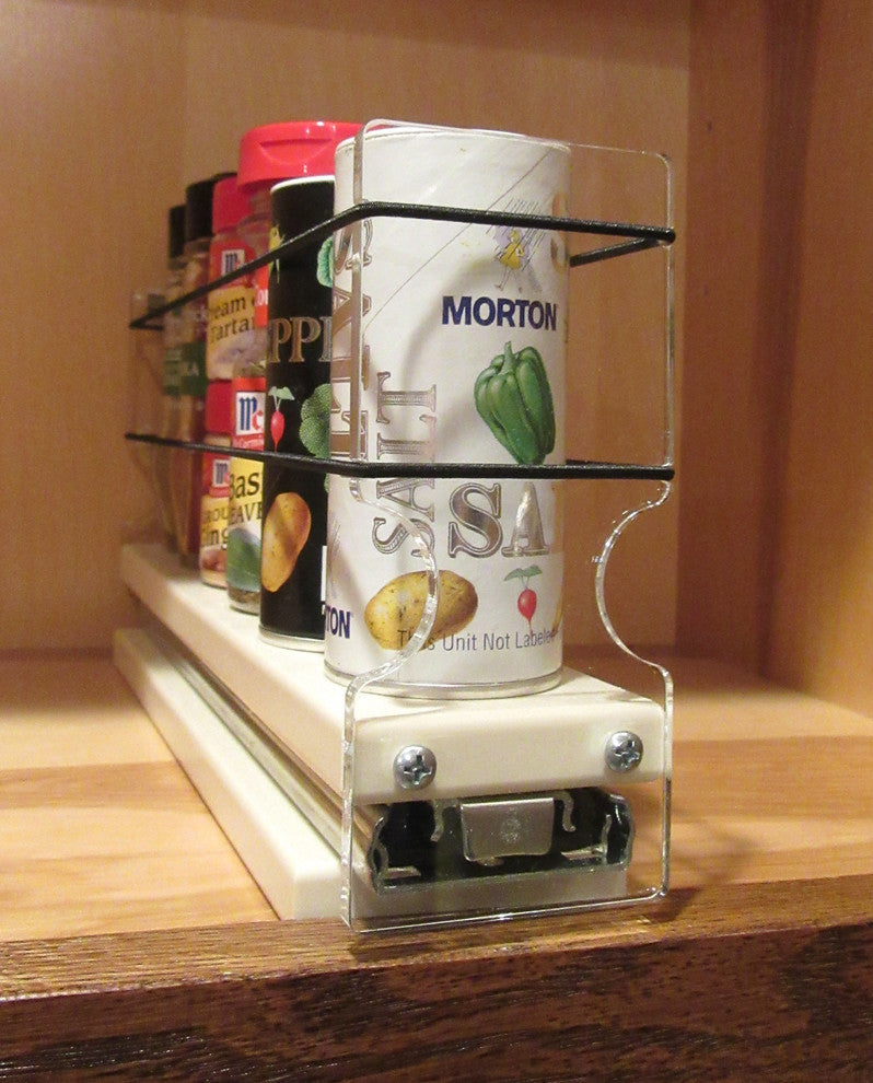 2x1x11 Spice Rack Drawer, Cream