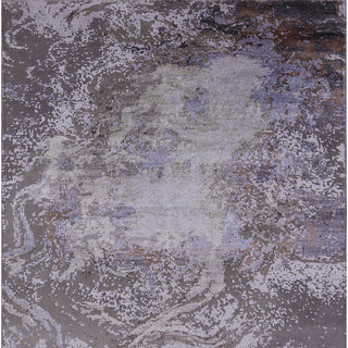 Ahgly Company Indoor Square Mid-Century Modern Area Rugs, 4' Square