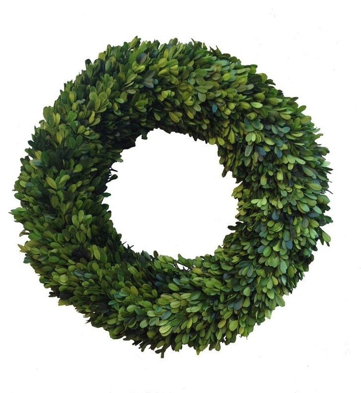 Boxwood Country Manor Round Wreath 20"