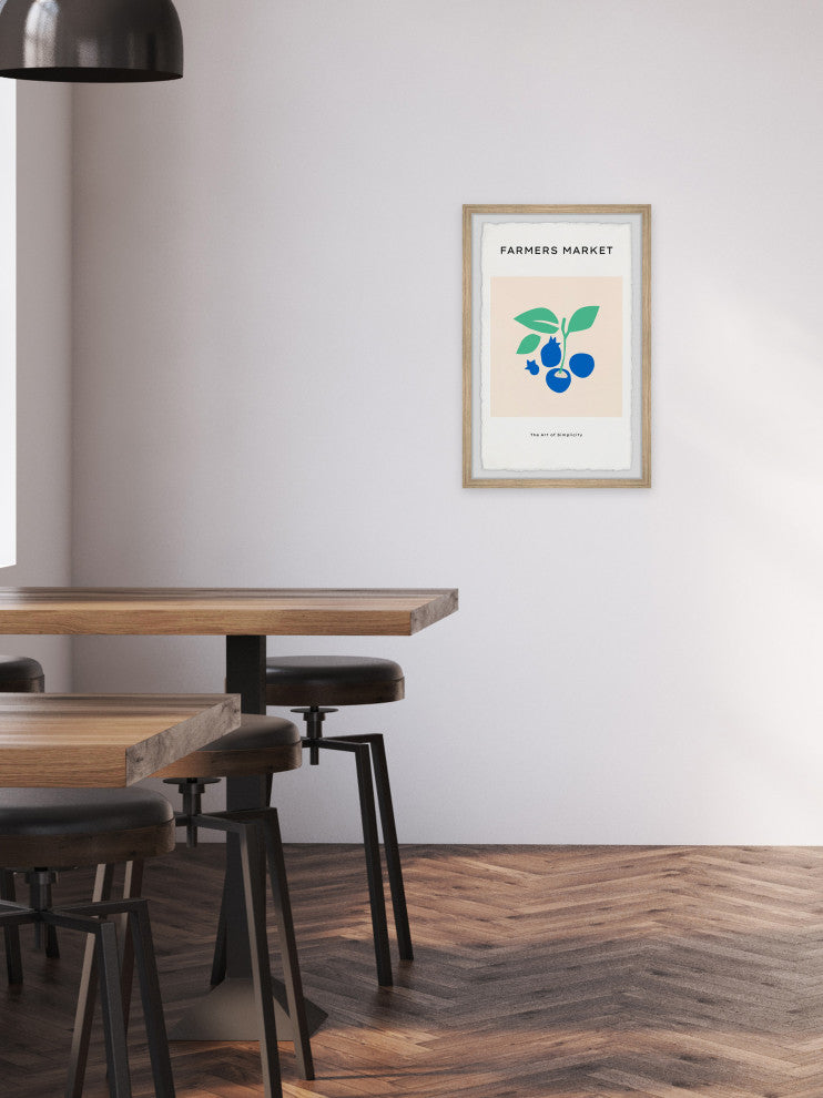 "Art of Simplicity" Framed Painting Print, 30x45