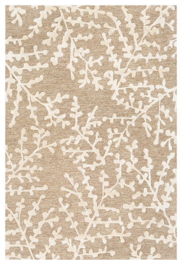 Surya Opus OPS-2307 4'x6' Rug, Taupe/Khaki/Light Gray/Ivory