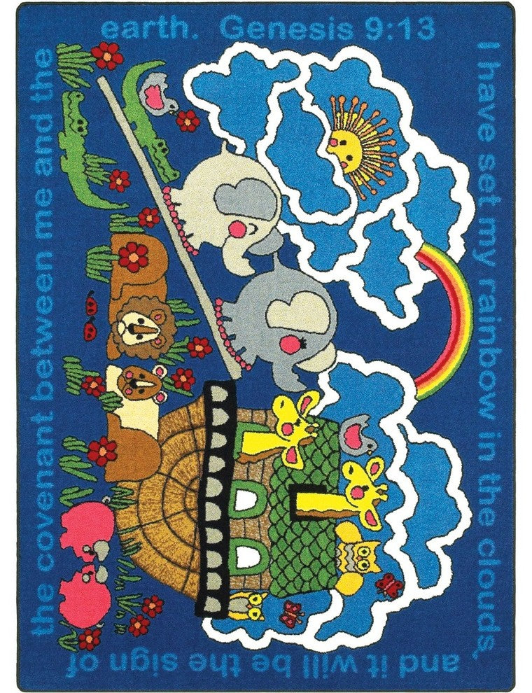 Kid Essentials Rug, Rainbow's Promise, 7'8"x10'9"