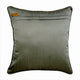 Orange Accent Pillows Jacquard Silk 20"x20" Throw Pillow Cover, Stripe