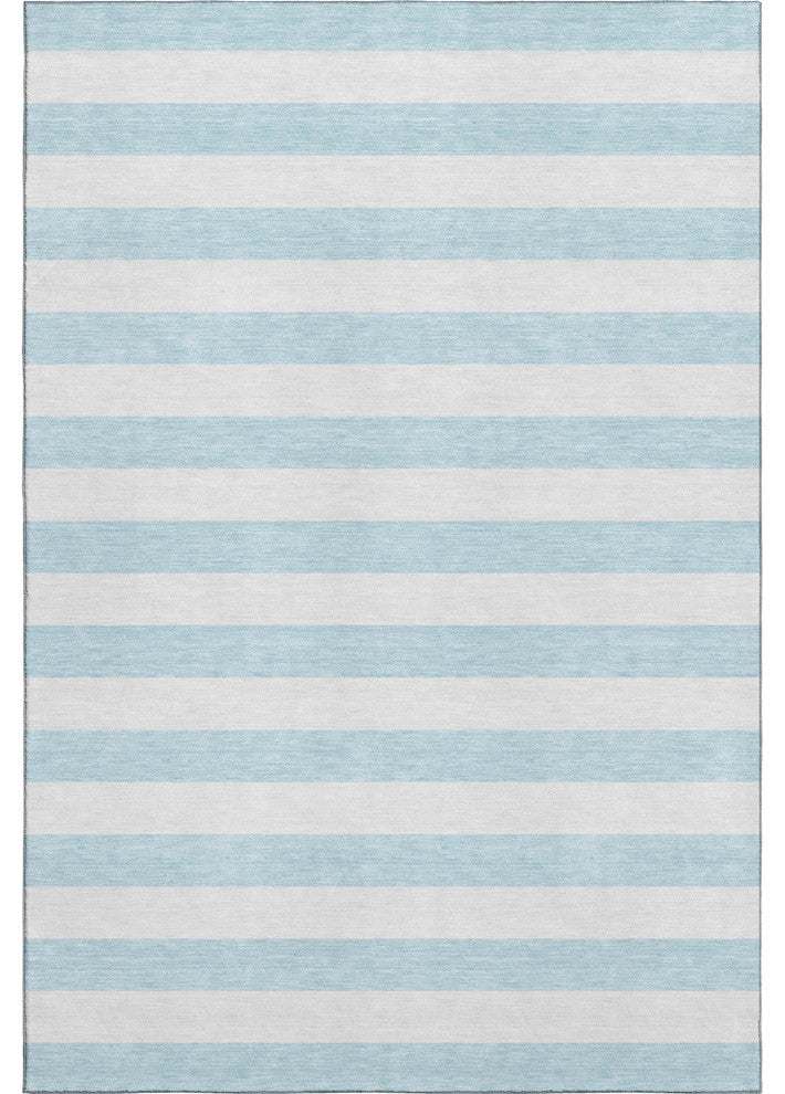 Premium Machine Washable Mayfield AMF528 Sky 8' x 10' Rug