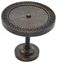 Large Agia Medallion Drapery Holdback, Burnt Gold, Set of 1