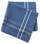 DII Blue Chambray French Stripe Napkin, Set of 6