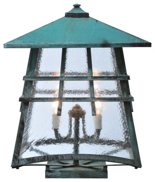 18 Square Stillwater Double Bar Mission Deck Light