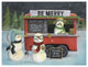 "Christmas on Wheels III Light" Digital Paper Print by Mary Urban, 34"x26"